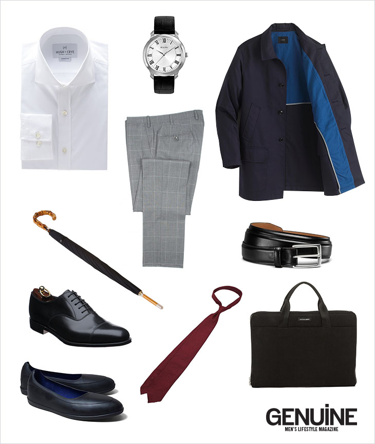 Business casual rainy day clearance